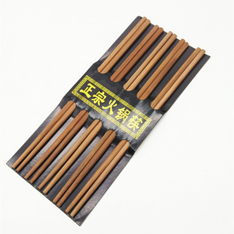 Sunshine Department Store's authentic hot pot chopsticks, deep-fried hot pot cooking noodles, extended chopsticks, anti-scald and anti-slip, healthy bamboo chopsticks Specification image
