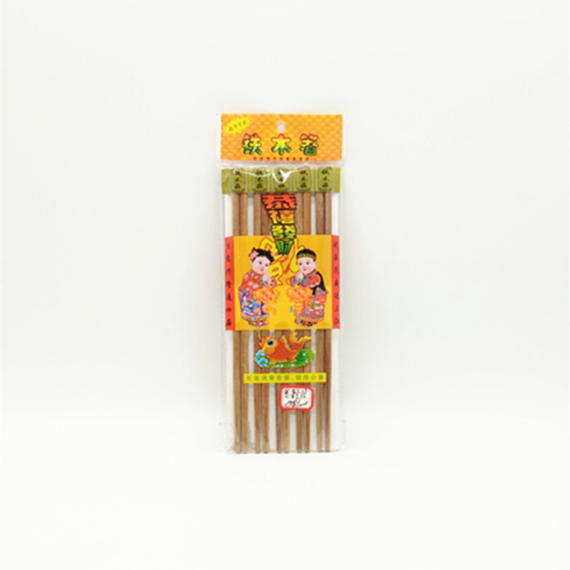 Sunshine Department Store's iron and wood chopsticks are anti-slip and heat-resistant, without paint or wax