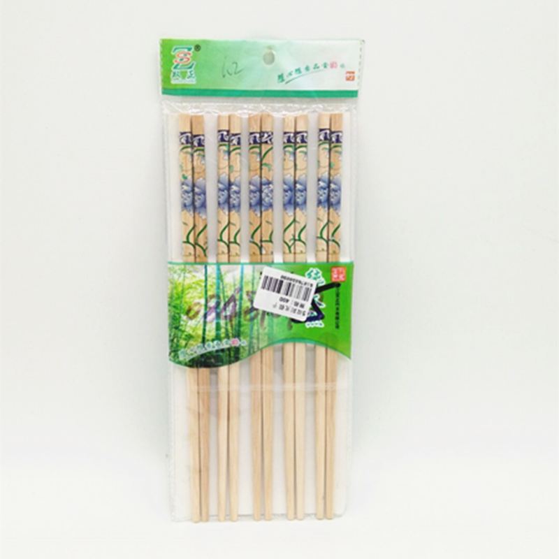 Sunshine Department Store's Sunshine Printed Chopsticks, eco-friendly and healthy bamboo chopsticks, household white chopsticks