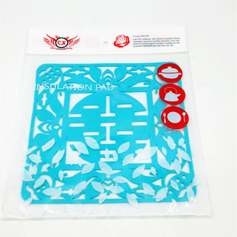 Sunshine Department Store square color MATS, silicone placemats, cup MATS, bowl MATS, vegetable MATS, creative cut flower heat insulation MATS