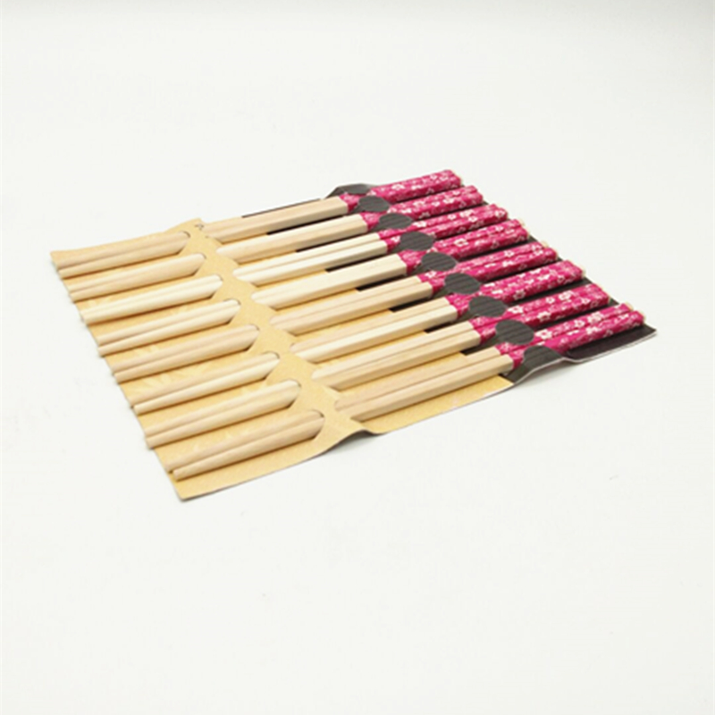 Sunshine Department Store Limi Printed Bamboo Chopsticks, unpainted and unwaxed family set chopsticks, premium combination chopsticks details Picture