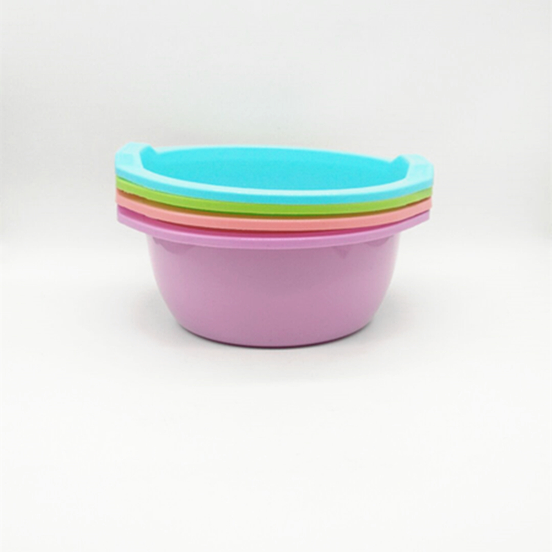 阳光百货 塑料带耳加厚脸盆 带把手塑料洗衣盆洗脚盆