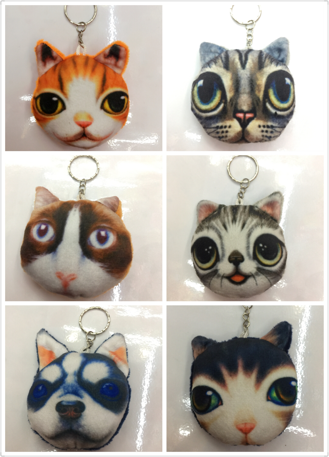 Plush toys, plush pendants, feline feelings, keychains, pendants Specification image