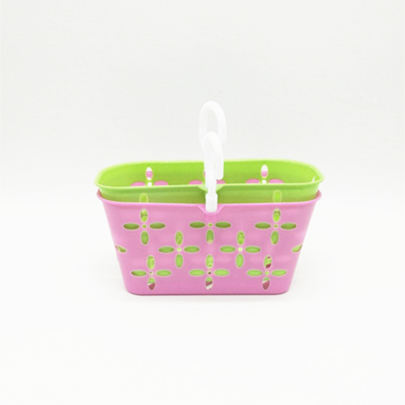 Sunshine Department Store hanging basket, multi-purpose plastic storage basket, freely rotating bathroom and kitchen hanging basket