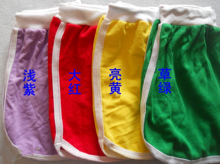 Pure cotton stretch slimming Korean-style beach pants, shorts and candy pants Application Scenario