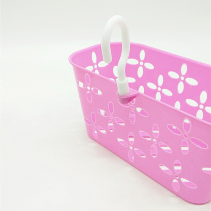 Sunshine Department Store hanging basket, multi-purpose plastic storage basket, freely rotating bathroom and kitchen hanging basket details Picture