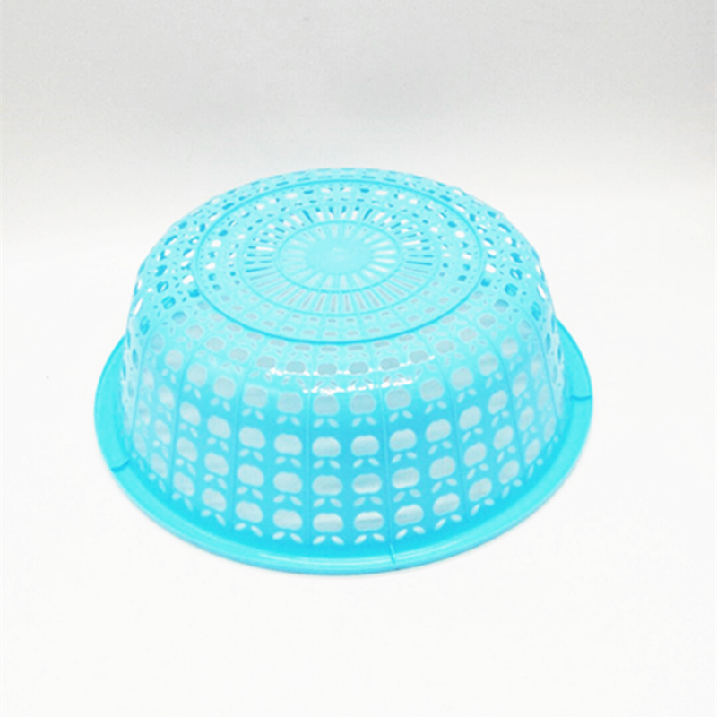 Sunshine Department Store plastic baskets, fashionable round plastic vegetable washing baskets, draining baskets, fruit baskets, vegetable washing baskets, draining baskets Specification image