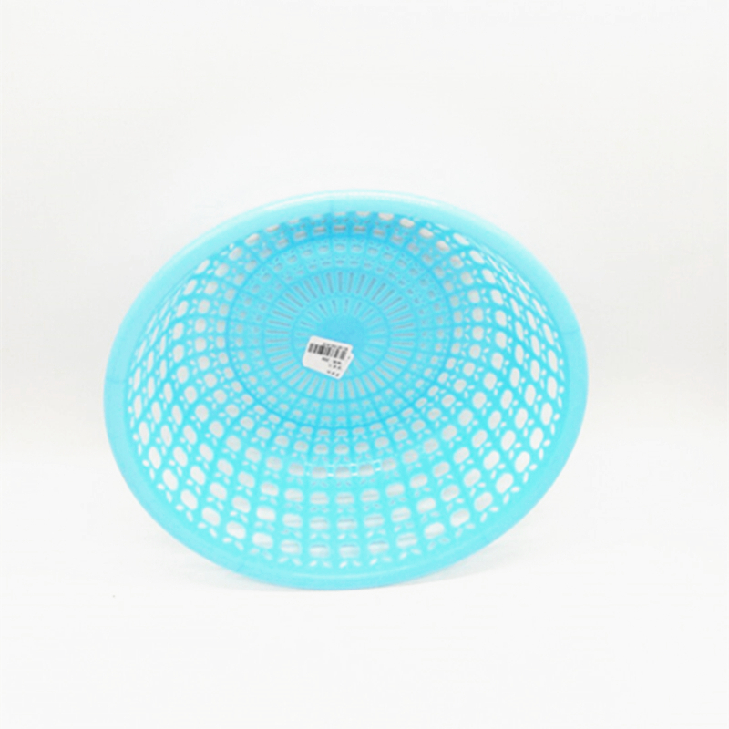 Sunshine Department Store plastic baskets, fashionable round plastic vegetable washing baskets, draining baskets, fruit baskets, vegetable washing baskets, draining baskets details Picture
