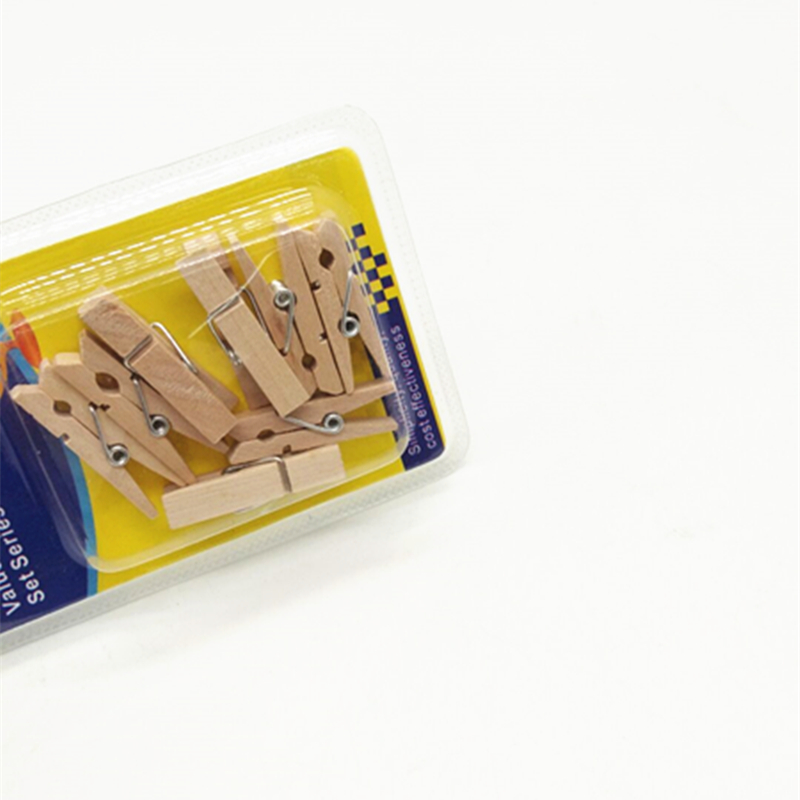 Sunshine Department Store's natural-color small wooden clips, cute natural-color creative small wooden clips, photo clips and sticky note clips Specification image