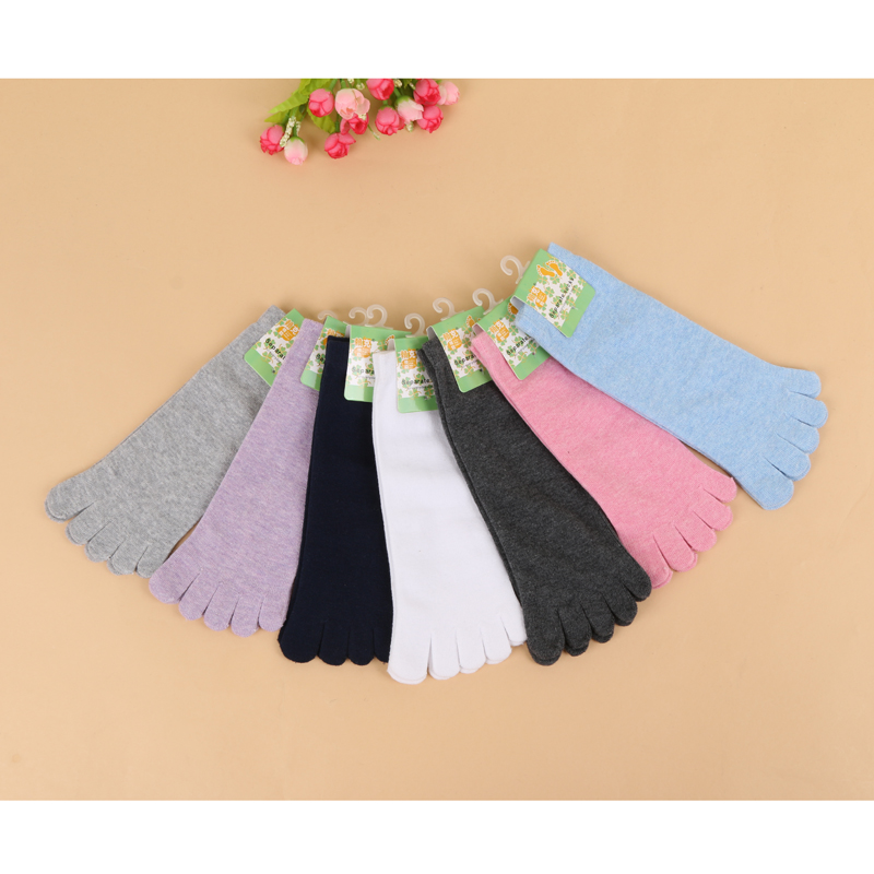 Hyatt Rabbit 2017 New Cotton Toe Socks Straight Five-Toe Socks Lk1270