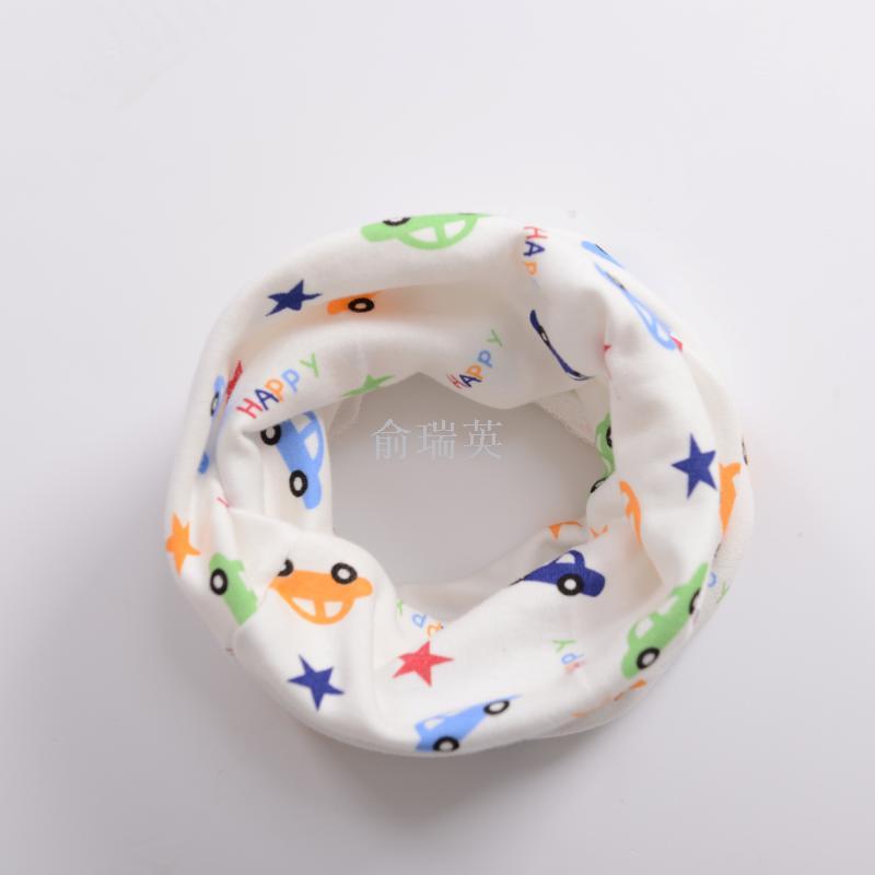 New children's knitted cotton scarf, baby scarf, warm towel, cartoon scarf, baby products factory direct sales Application Scenario