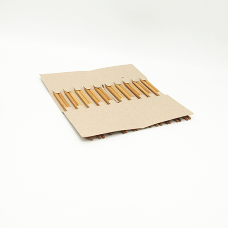 Sunshine Department Store bagged ten-pair carbonized chopsticks, anti-slip and heat-resistant bamboo chopsticks, environmentally friendly and healthy chopsticks Specification image