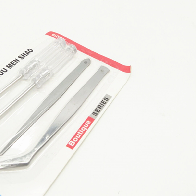 Sunshine Department Store Stainless steel tweezers, Crystal Screwdrivers, tweezers, screwdrivers 4-piece set Application Scenario