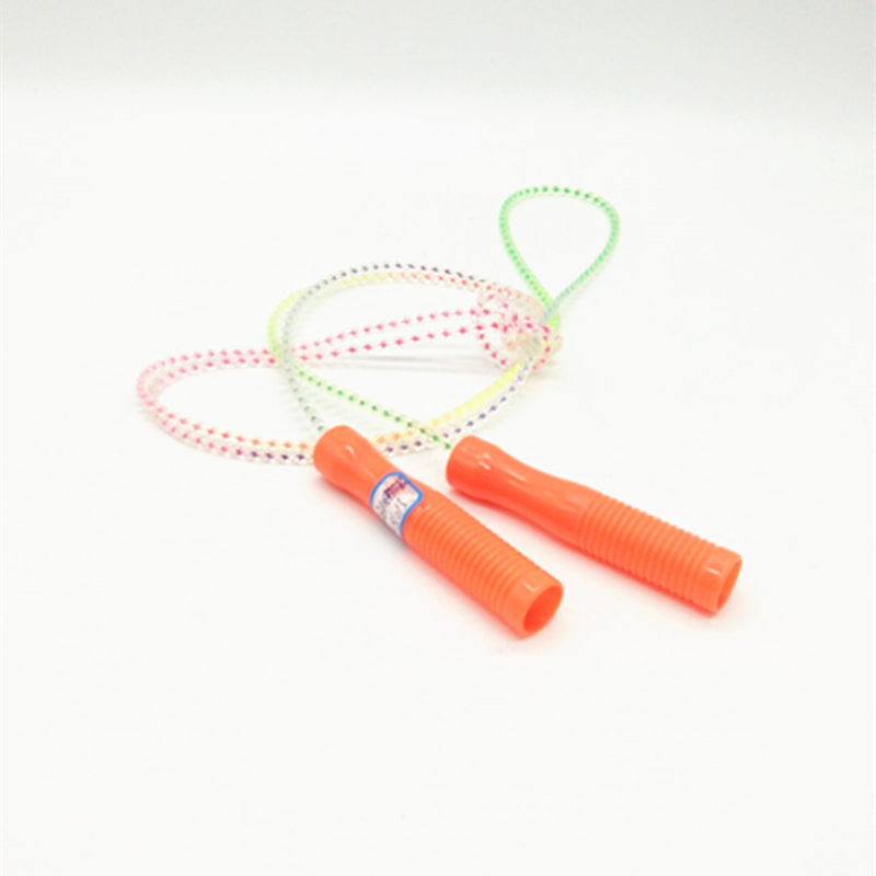 Sunshine Department Store bulk plastic crystal skipping rope, weight loss skipping rope, primary school students' competition skipping rope, sports goods details Picture