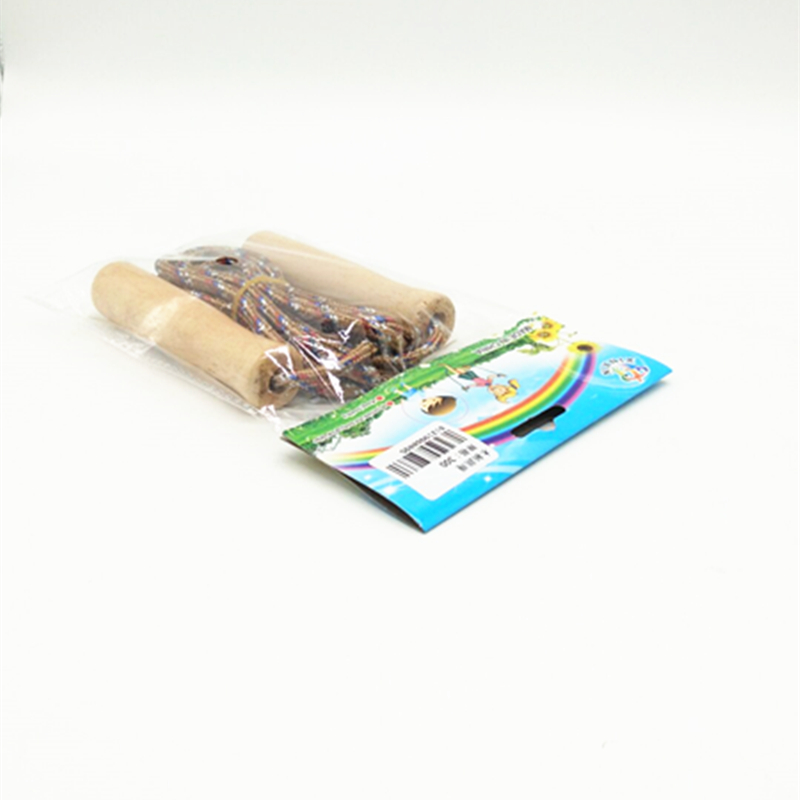 Sunshine Department Store Wooden handle Skipping rope, weight loss and fitness skipping rope, primary school students' competition skipping rope, fitness sports goods details Picture
