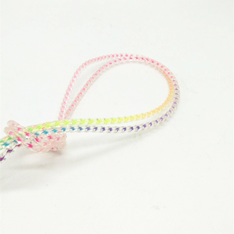 Sunshine Department Store bulk plastic crystal skipping rope, weight loss skipping rope, primary school students' competition skipping rope, sports goods Application Scenario