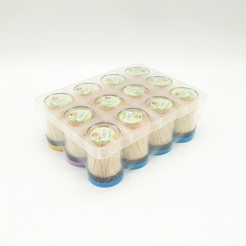 Sunshine Department Store 8817 Apple Toothpicks, eco-friendly bamboo toothpicks, double-ended slender toothpicks, disposable toothpicks for home use and restaurants Specification image