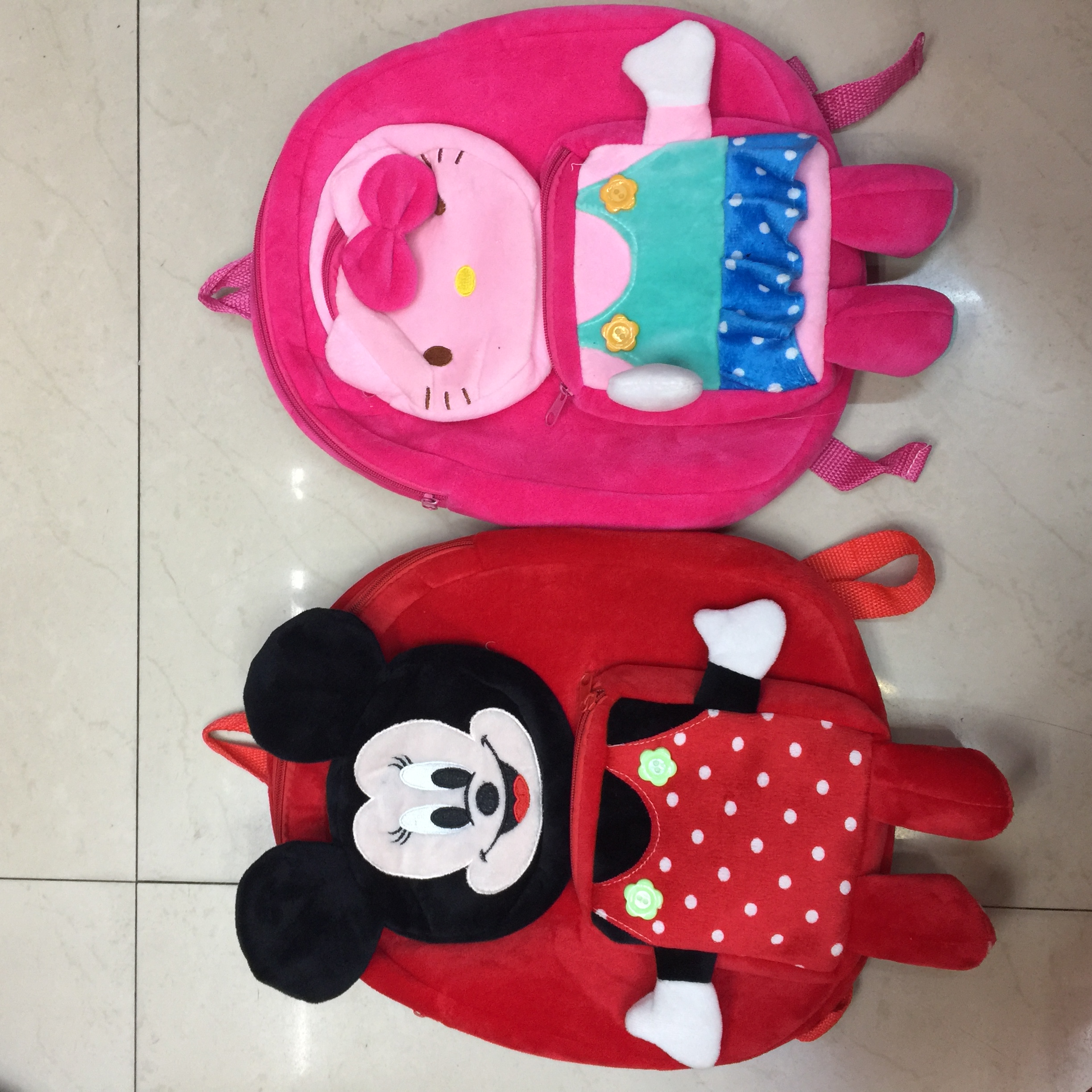 Plush schoolbag, skirt schoolbag, foreign trade backpack Application Scenario