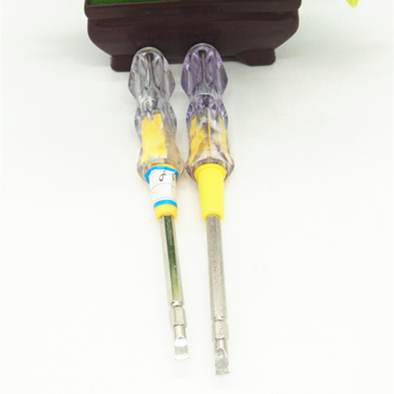 阳光百货  997水晶双用大头电笔 双用测电笔 感应双用电笔