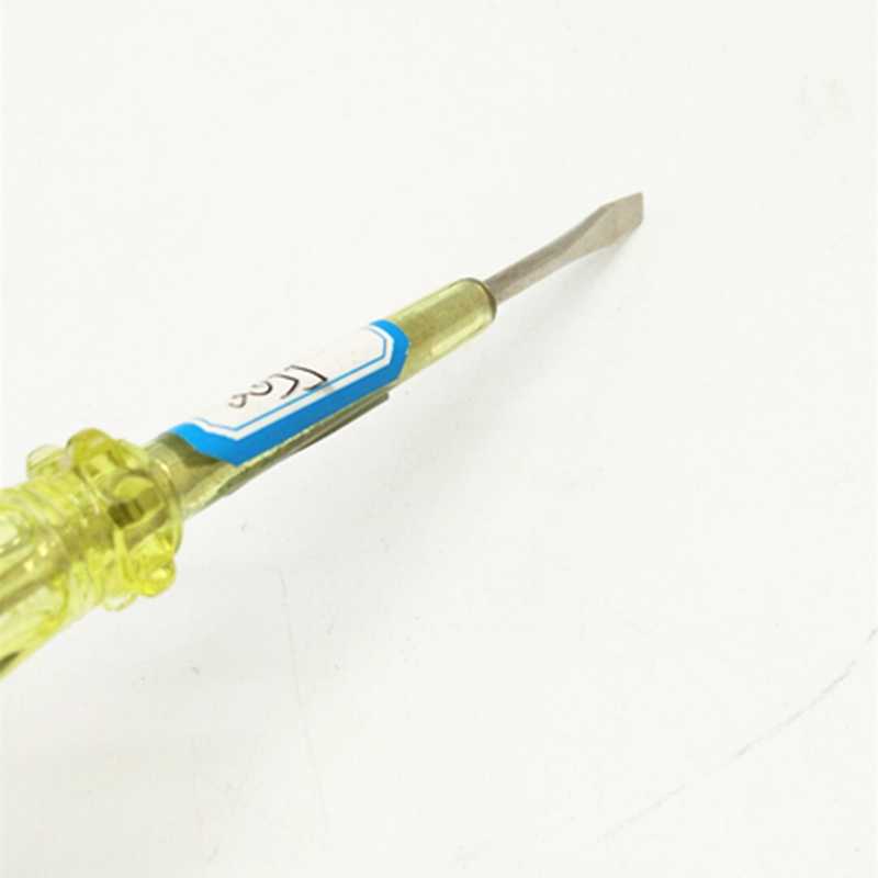 Sunshine Department Store 138 Single-use transparent electric pen, single-use voltage tester, household voltage detector Specification image