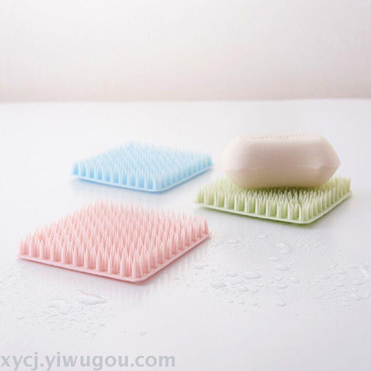 Silicone cleaning scrub Pan brush Vegetable cleaning brush