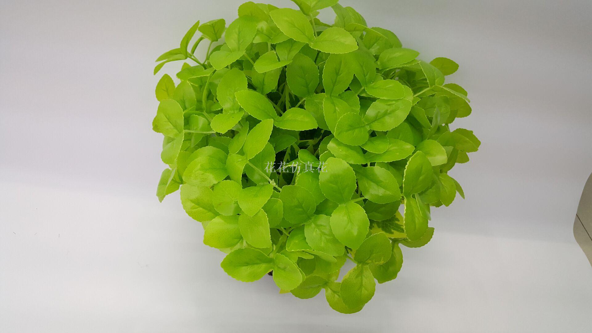 Decorative wall simulation single leaf accessories mixed room plants