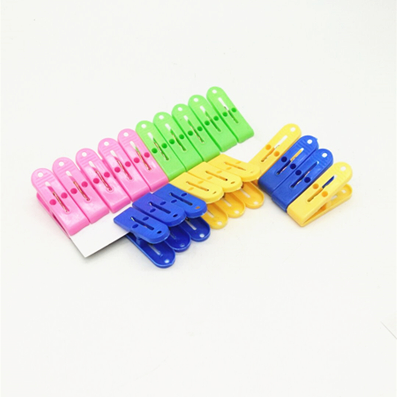 Sunshine Department Store's 20 plastic medium-sized clips for windproof and sun-drying quilts and clothes Specification image
