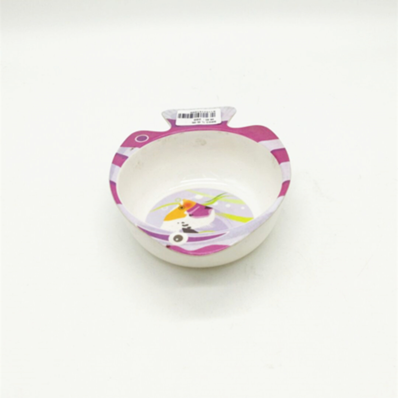 阳光百货 8003儿童鱼形碗 卡通塑料碗 家用宝宝餐具 幼儿园碗