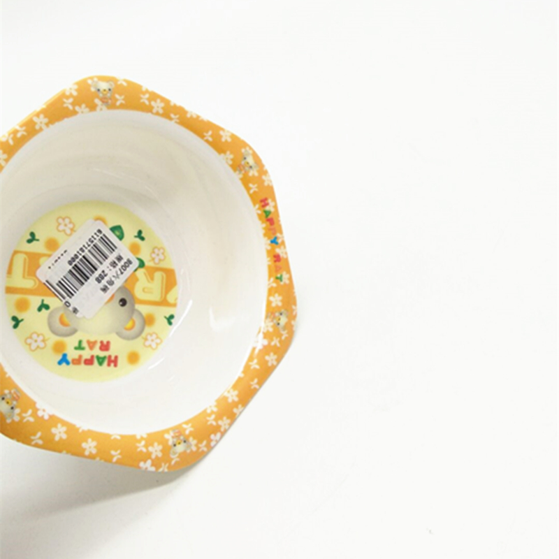 Sunshine Department Store's 60-jiao children's bowl, children's tableware, cartoon creative soup and noodle bowl, plastic anti-drop bowl Application Scenario
