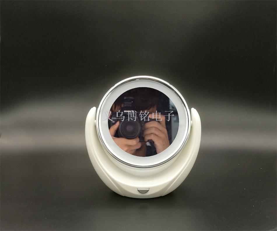 Beauty beauty mirror high-grade led light can rotate 360 makeup mirror double-sided mirror details Picture