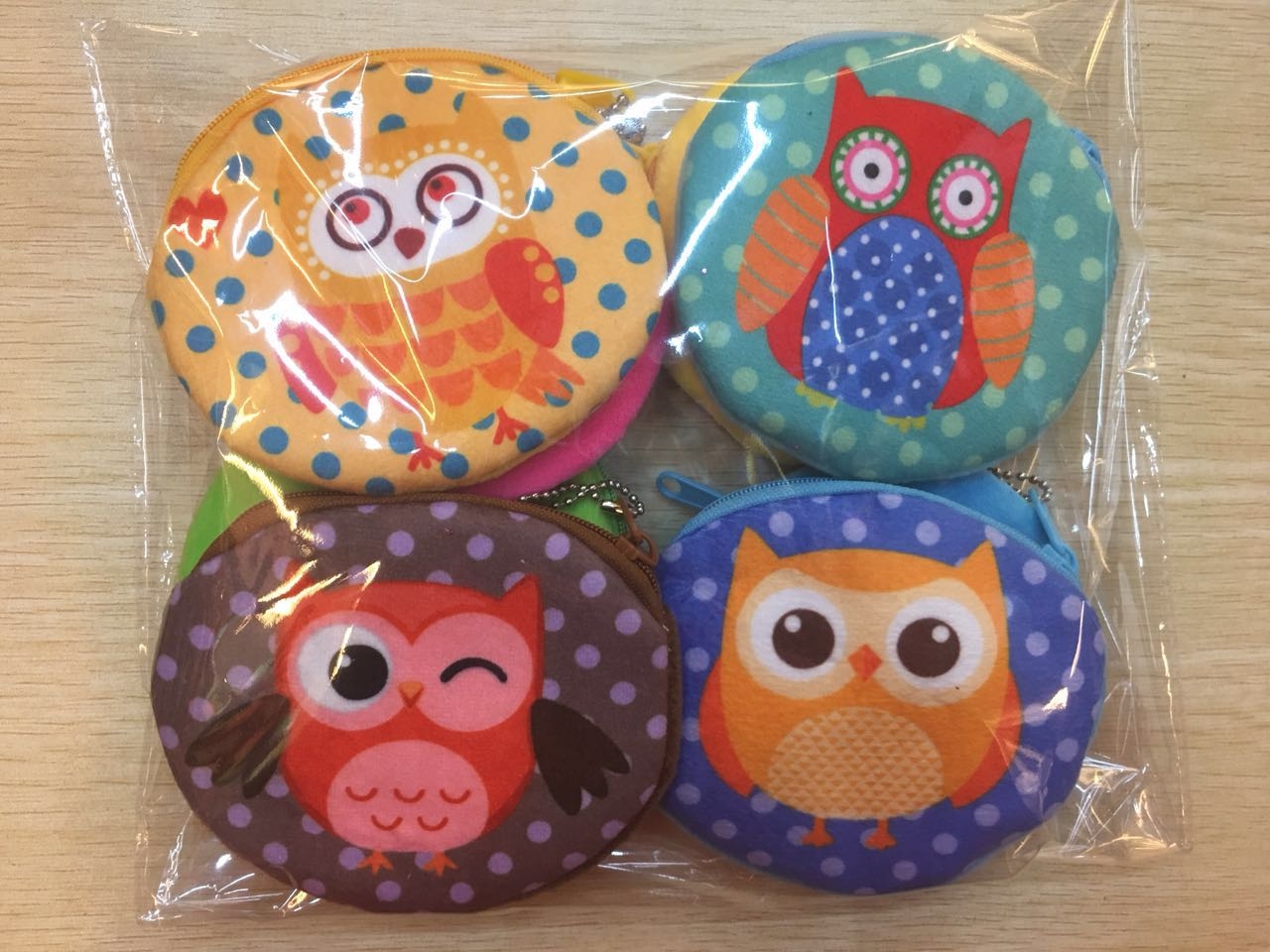 Zero wallet; Plush change purse; Owl change purse; Cartoon toy bag thumbnail