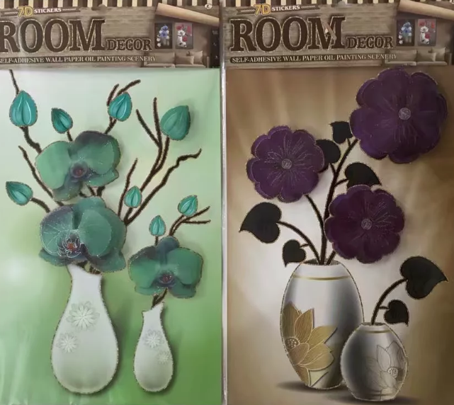 Butterfly stickers three-dimensional wall stickers picture frame layer stickers decorative wall stickers
