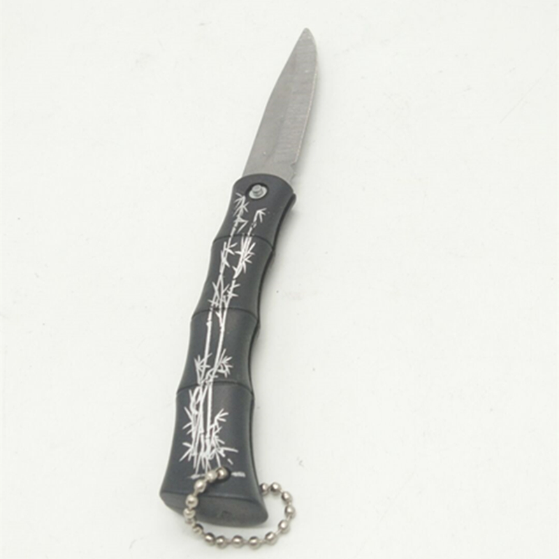 Sunshine Department Store 508 Bamboo Knife, Stainless Steel Folding Small Fruit Knife, Outdoor Portable Small knife, multi-functional knife Specification image