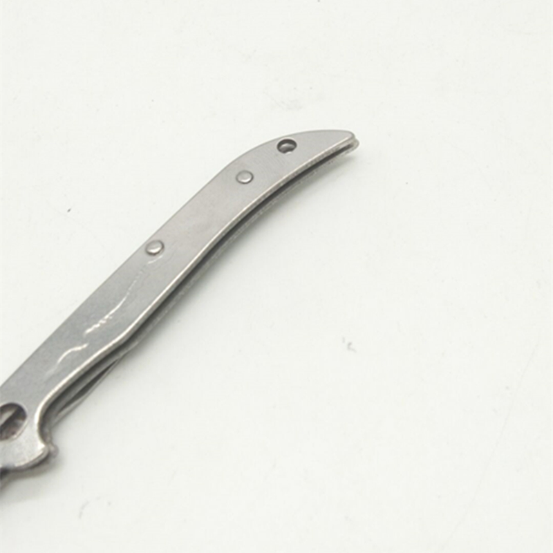 Sunshine Department Store 202 Stainless Steel Folding small Fruit Knife, outdoor portable small knife, multi-functional knife Specification image
