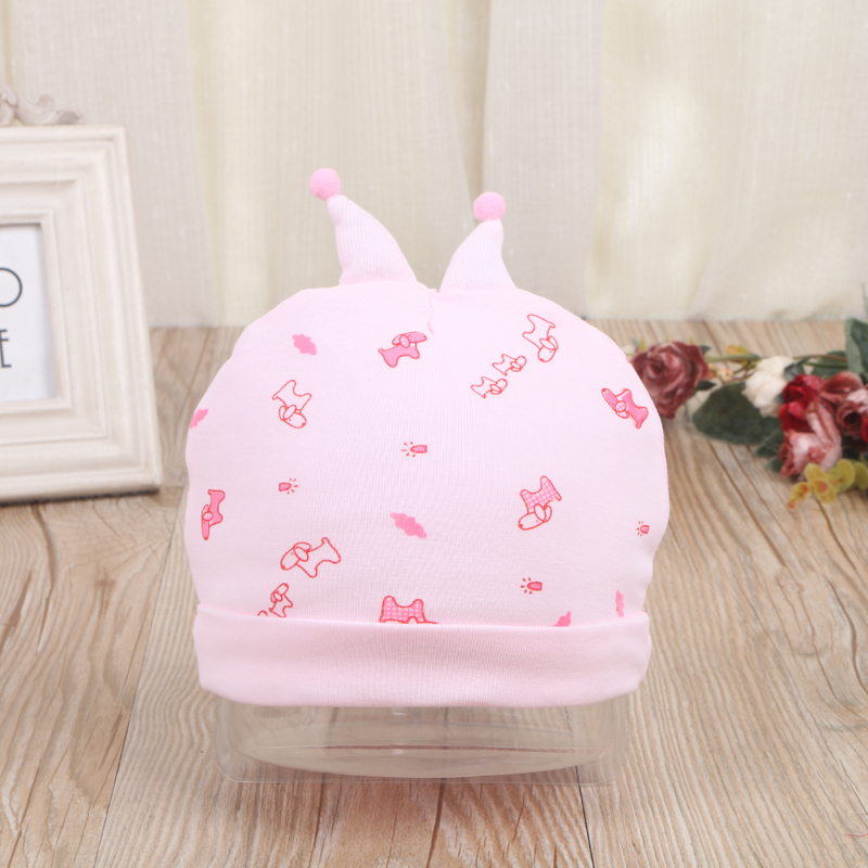 Sheriva printed cotton baby cap, comfortable baby cap, hooded cap Specification image