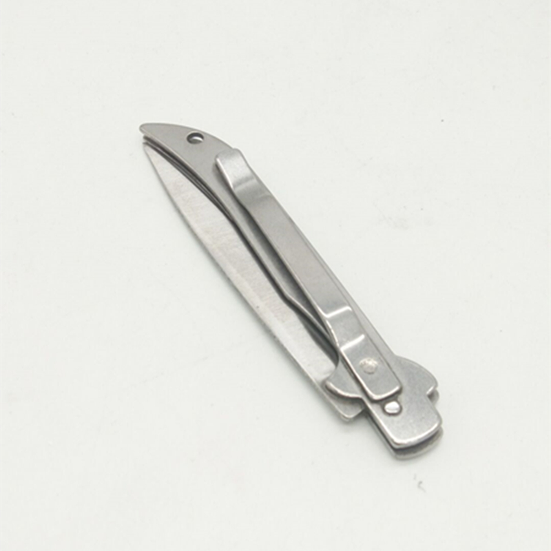 Sunshine Department Store 202 Stainless Steel Folding small Fruit Knife, outdoor portable small knife, multi-functional knife details Picture