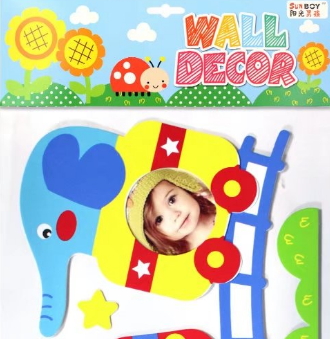 EVA children's photo frame wall stickers DIY photo decorative stickers 3D stereo EVA foam layer wall stickers