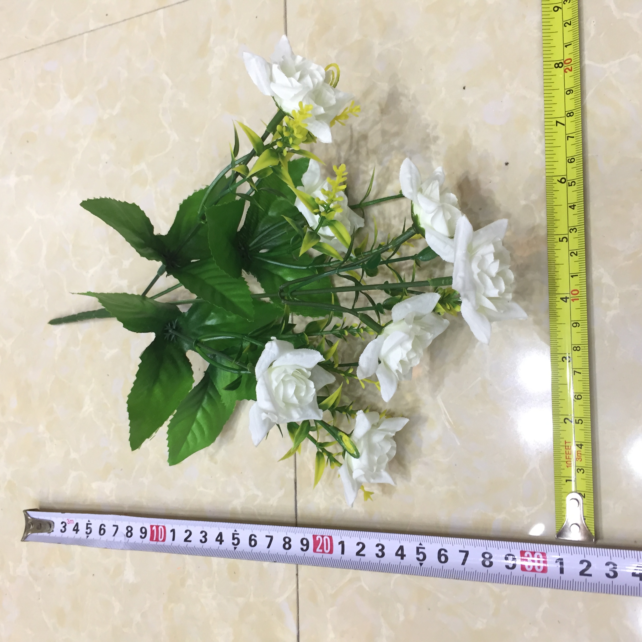 5-pronged rolled-edge rose artificial flower Application Scenario