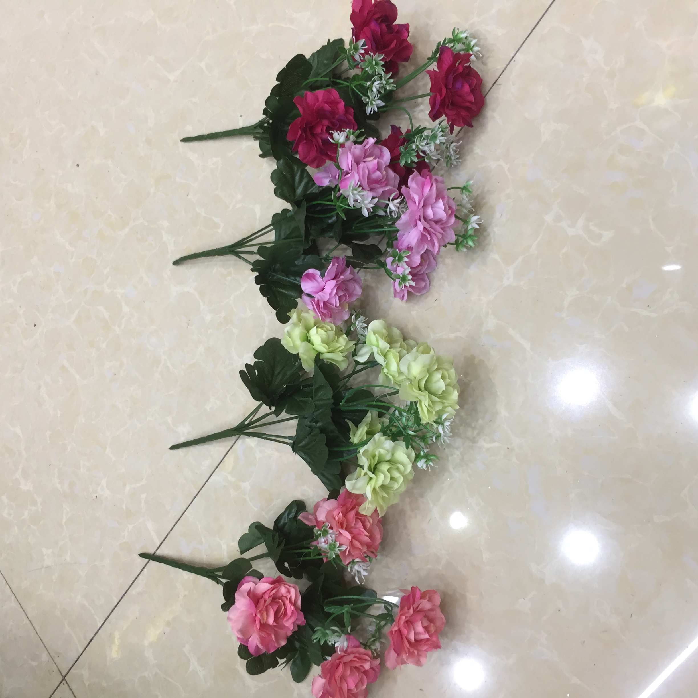 5 forks 2# jasmine artificial flower details Picture