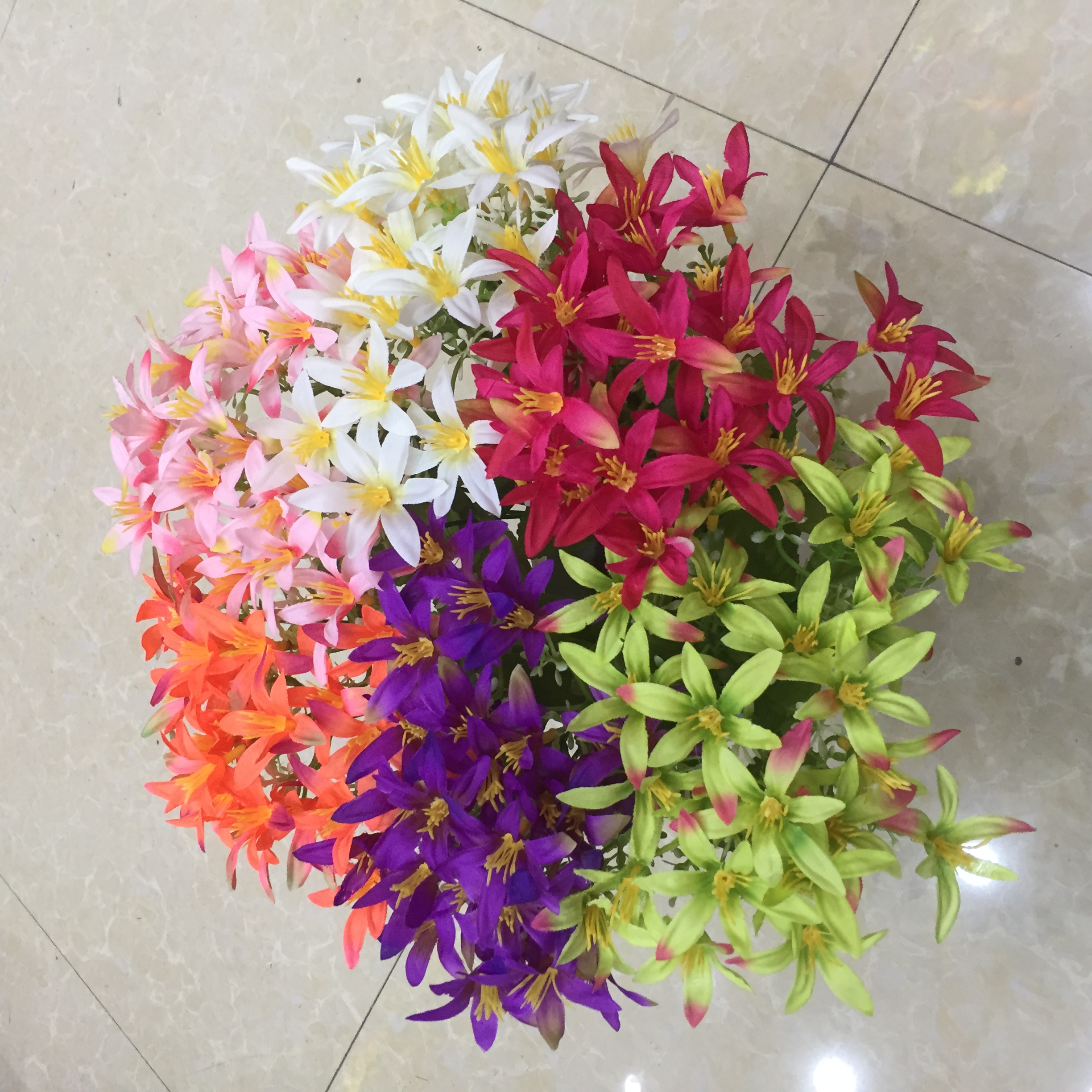 5-forked orchid artificial flower Application Scenario