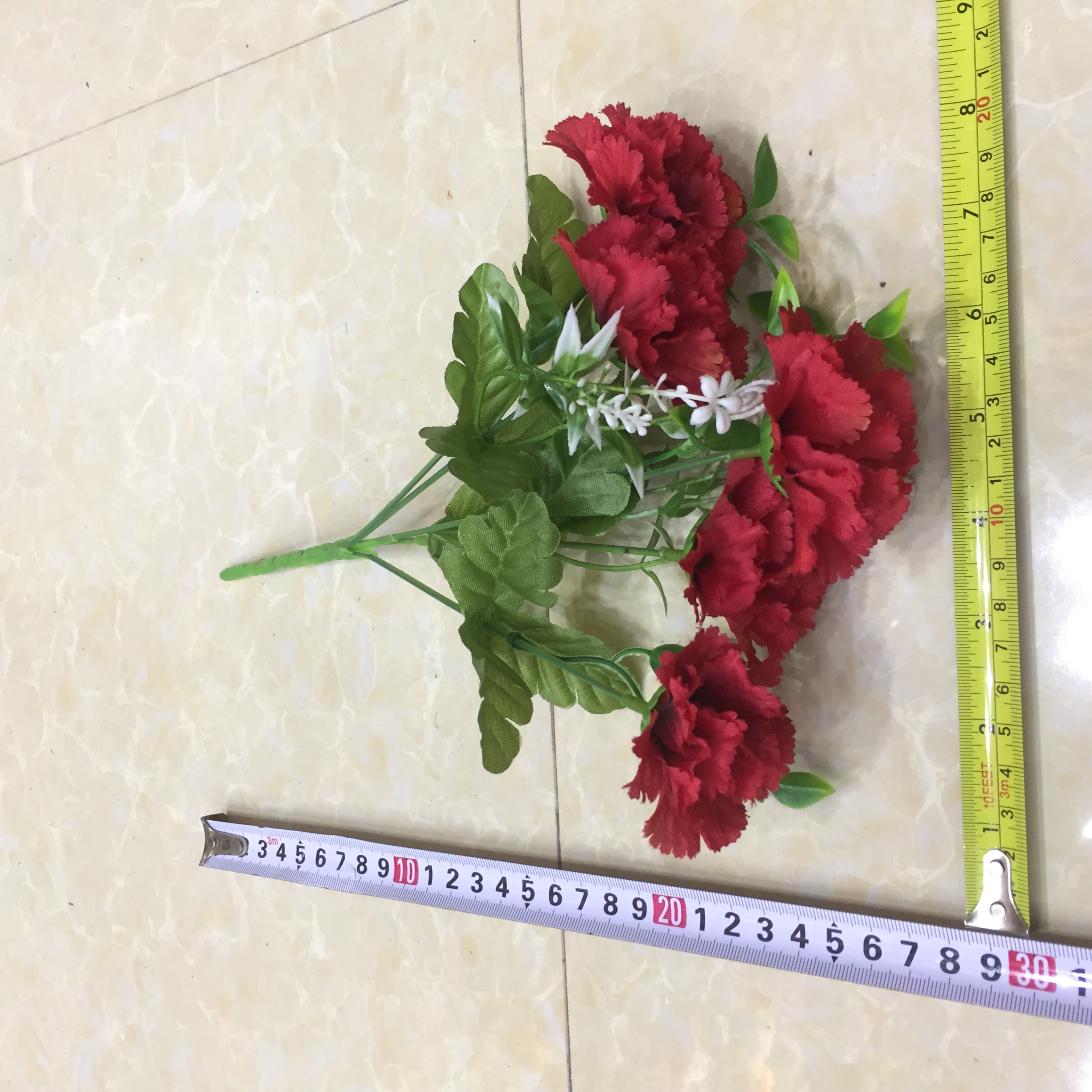 5-pronged lilac artificial flower Application Scenario