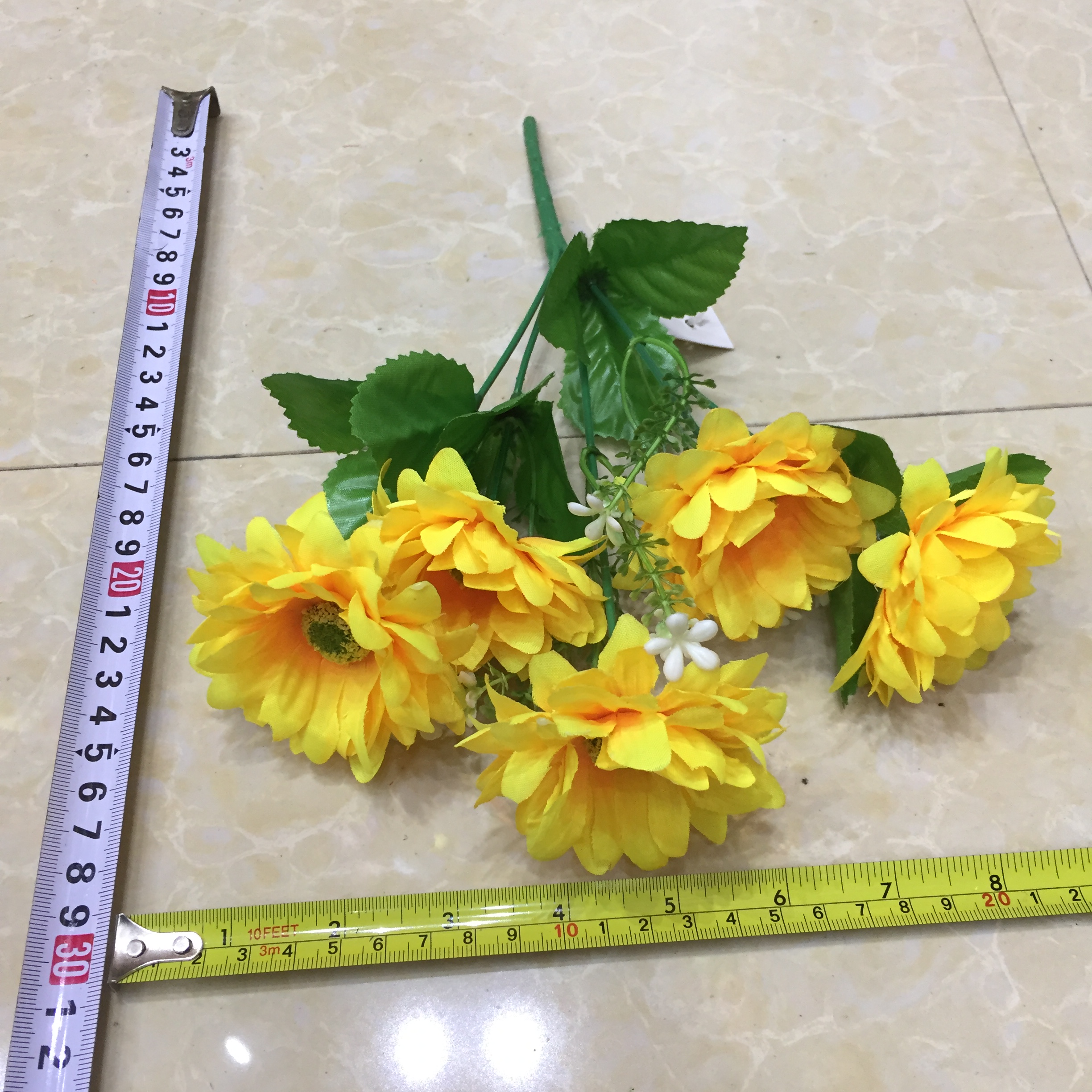 5-forsythia artificial flower Application Scenario
