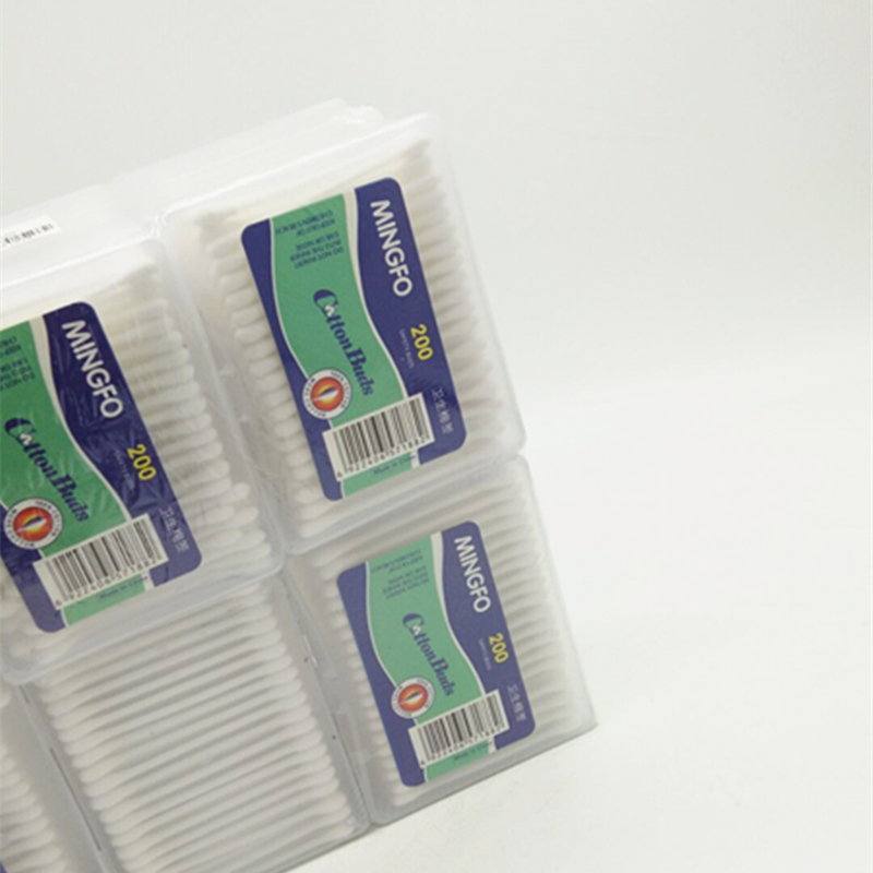 Sunshine Department Store 206 Plastic Creative Cotton Swabs, Household double-headed cotton swabs, ear cleaning and cosmetic cotton swabs Specification image