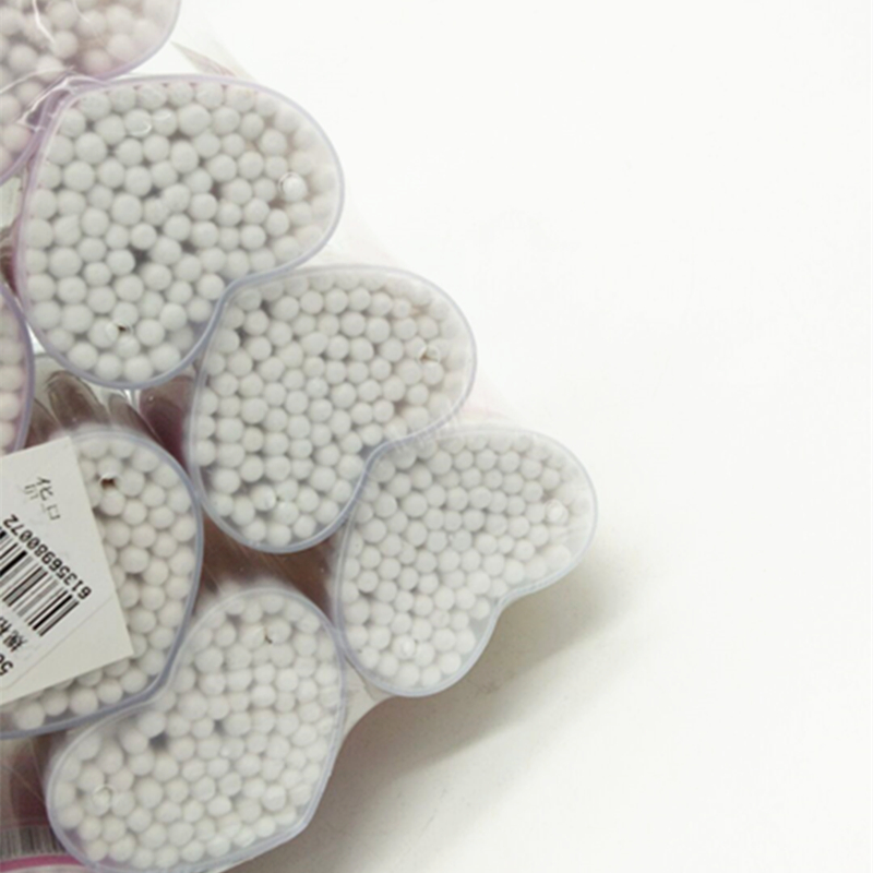 Sunshine Department Store 502 Plastic Creative heart-shaped cotton swabs, household double-headed cotton swabs, ear cleaning and cosmetic cotton swabs Specification image