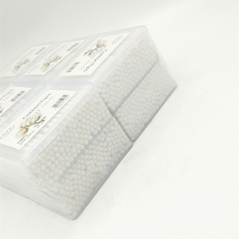 Sunshine Department Store 001 Plastic Creative Square Cotton swabs, household double-headed cotton swabs, ear cleaning and cosmetic cotton swabs Application Scenario