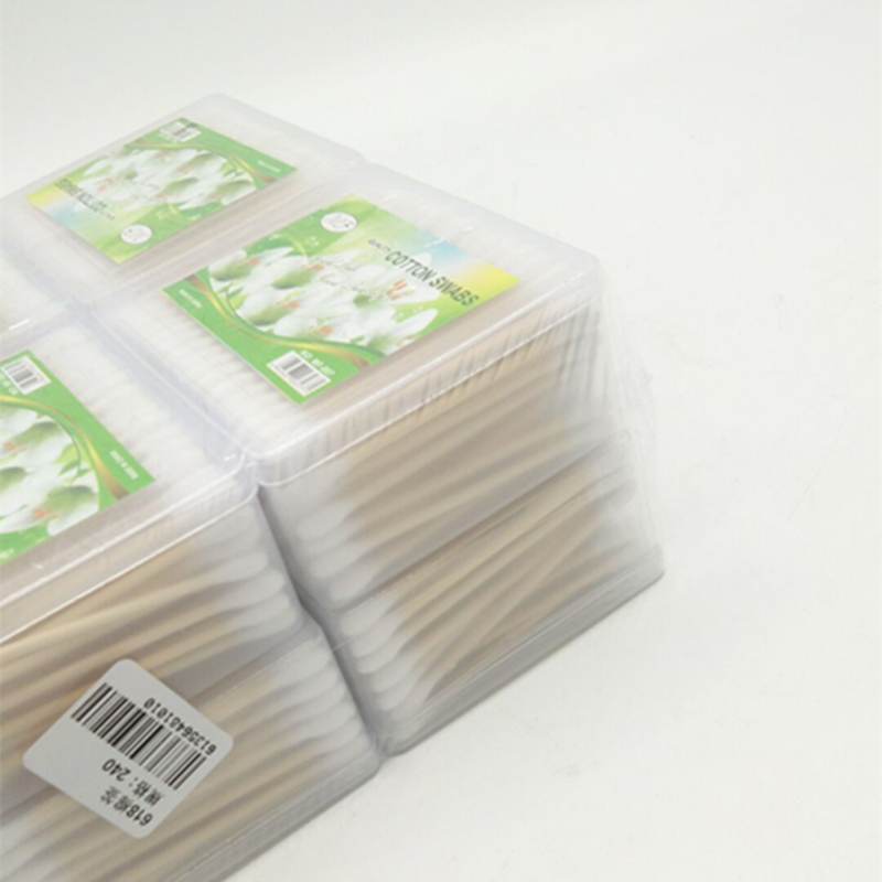 Sunshine Department Store 618 Plastic square cotton swabs, double-headed cotton swabs, ear cleaning and cosmetic cotton swabs Application Scenario