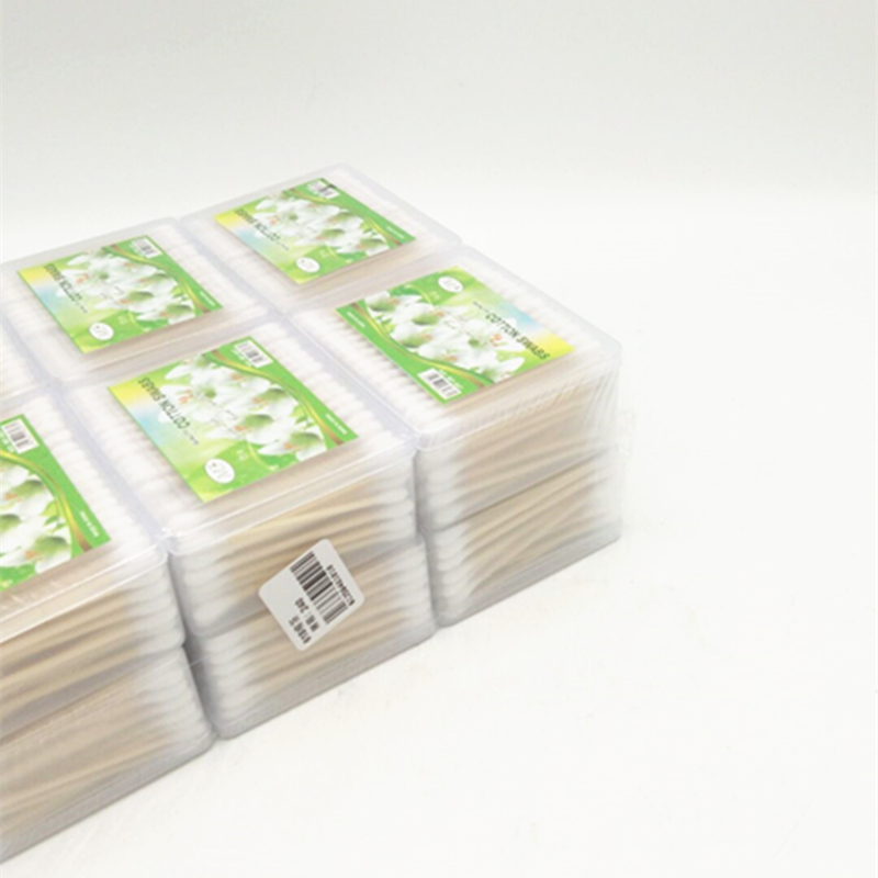 Sunshine Department Store 618 Plastic square cotton swabs, double-headed cotton swabs, ear cleaning and cosmetic cotton swabs Specification image