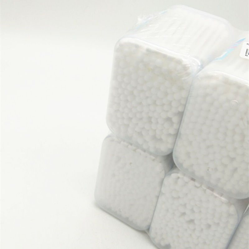 Sunshine Department Store 606 Plastic Creative square cotton swabs, household double-headed cotton swabs, ear cleaning and cosmetic cotton swabs Application Scenario