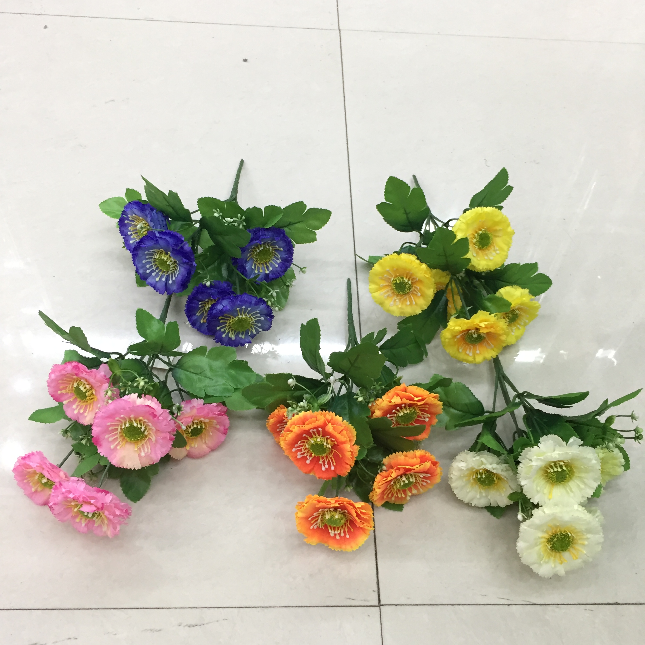 5-forked round lilac artificial flower Application Scenario