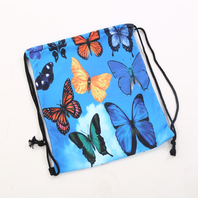Mariposa estampado flecos redondo cojín playa playa vacaciones playa manta toalla details Picture